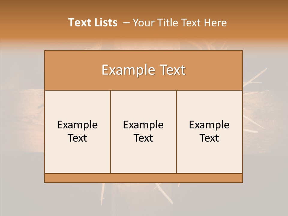 Christ Thorn Christian PowerPoint Template