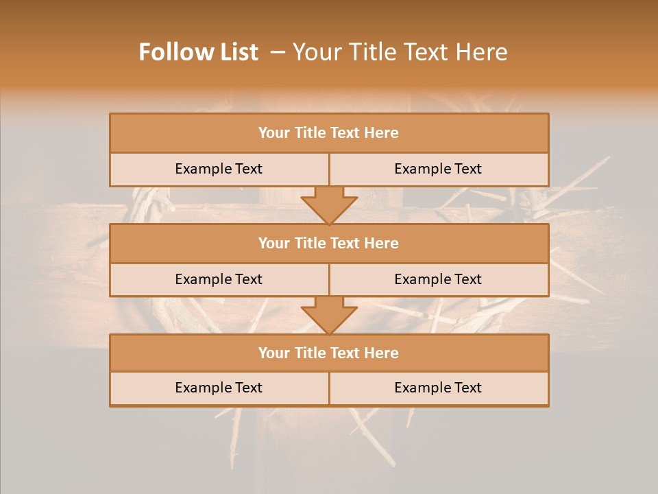 Christ Thorn Christian PowerPoint Template