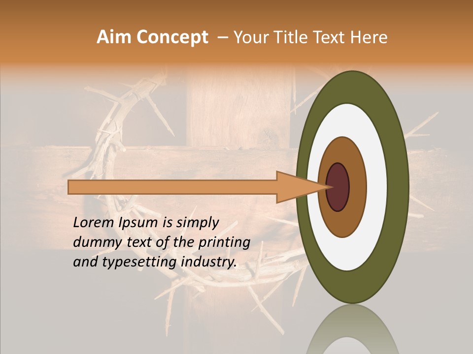 Christ Thorn Christian PowerPoint Template