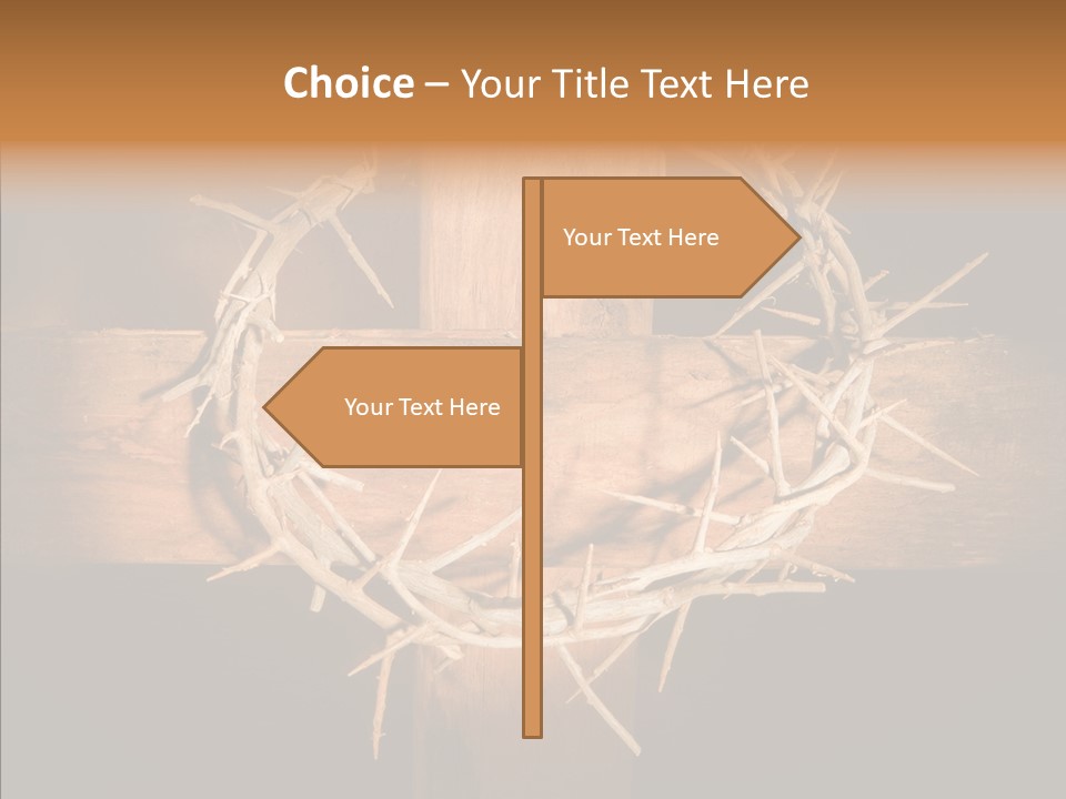 Christ Thorn Christian PowerPoint Template