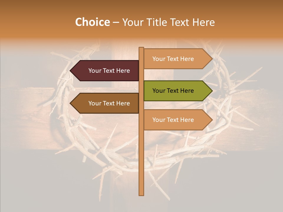 Christ Thorn Christian PowerPoint Template