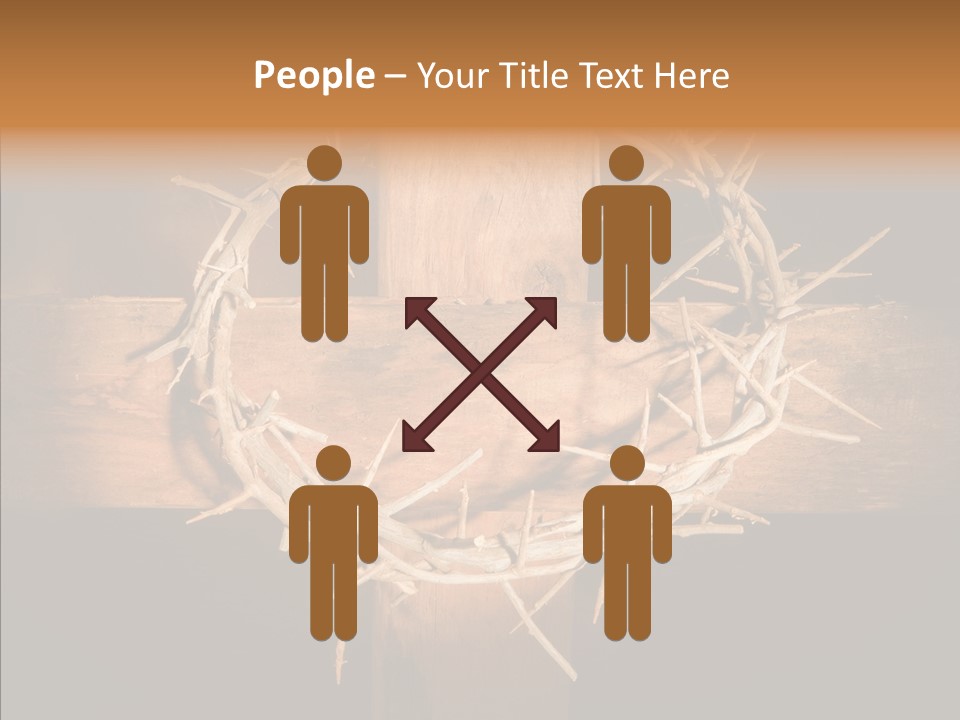 Christ Thorn Christian PowerPoint Template