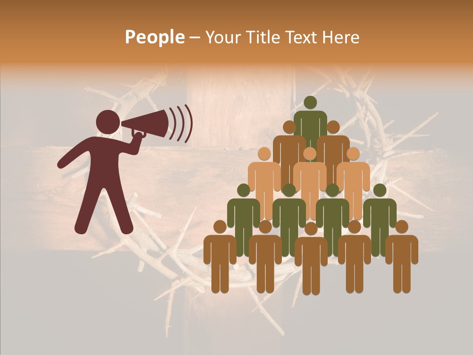 Christ Thorn Christian PowerPoint Template