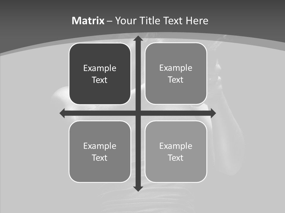 Woman Fitness Swing PowerPoint Template