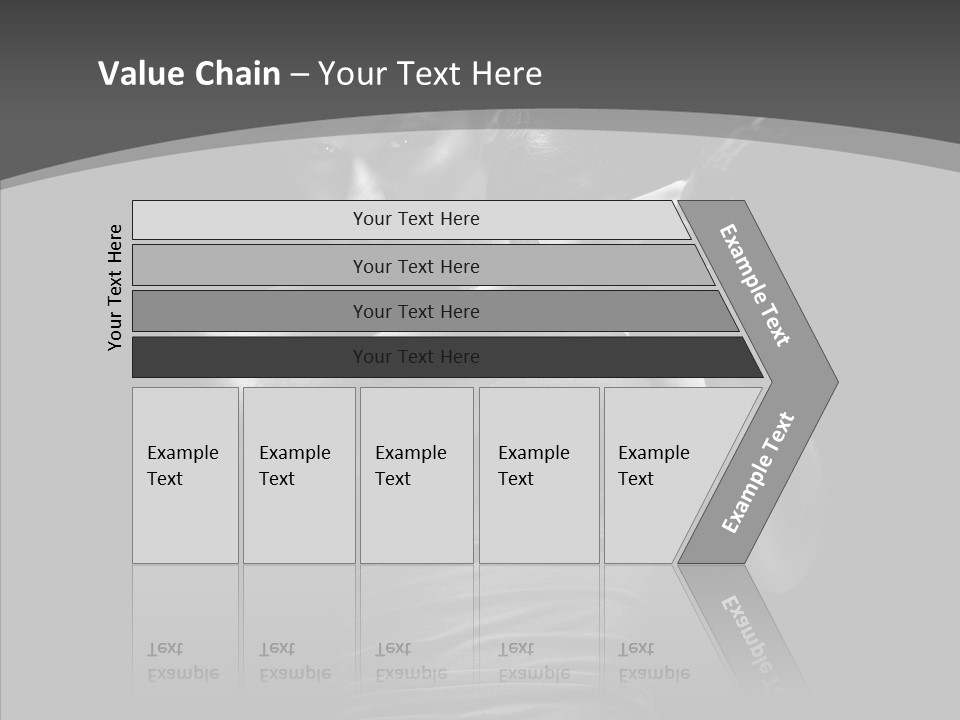 Woman Fitness Swing PowerPoint Template