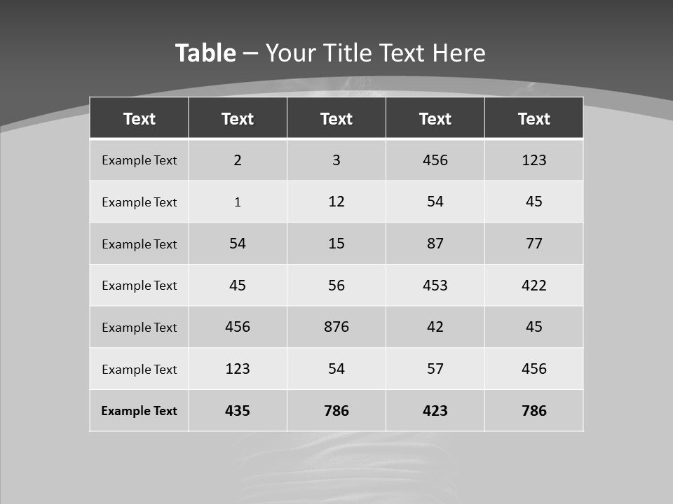 Woman Fitness Swing PowerPoint Template