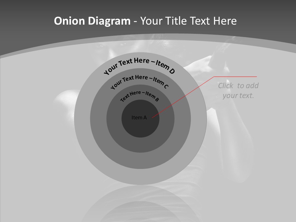 Woman Fitness Swing PowerPoint Template