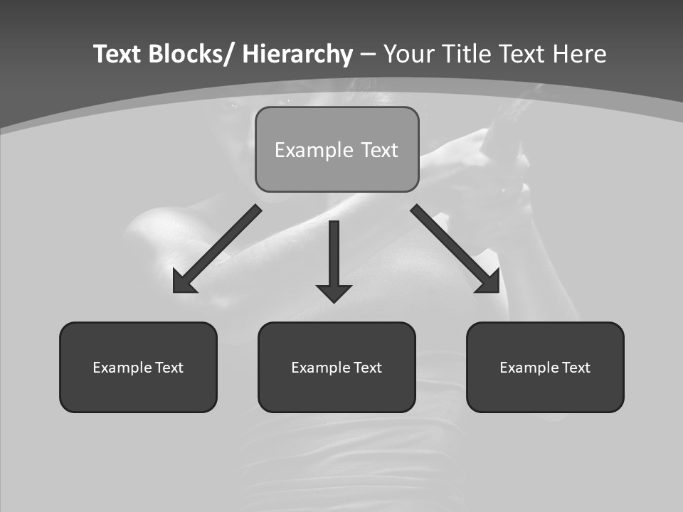 Woman Fitness Swing PowerPoint Template