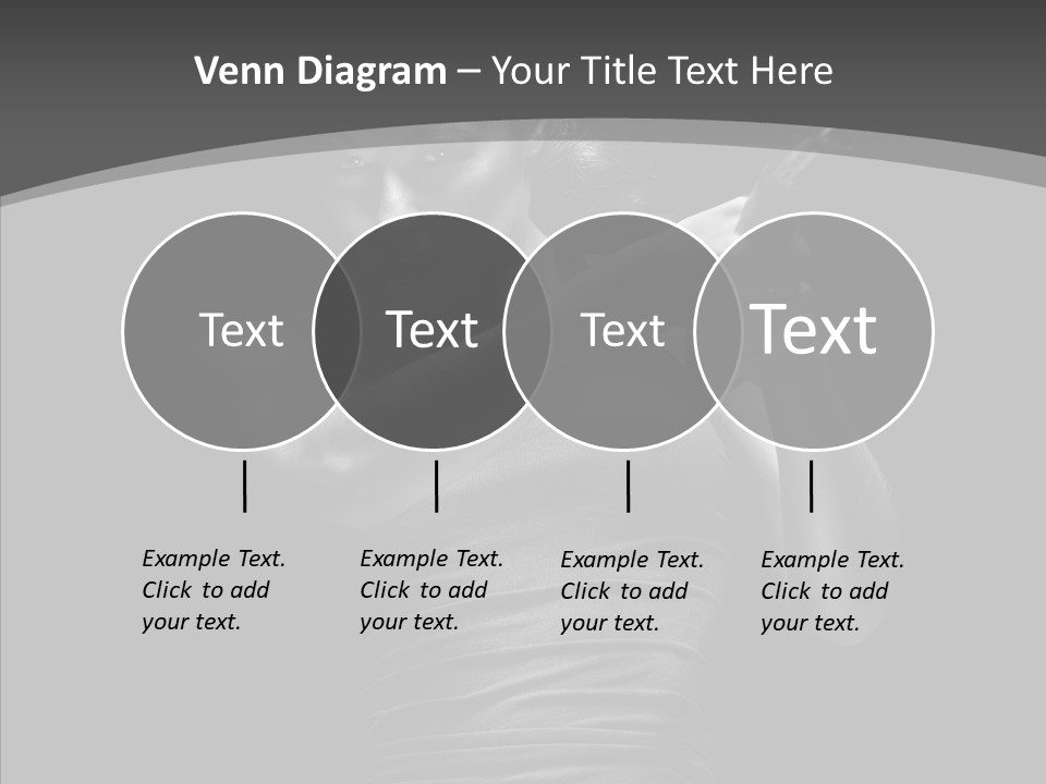 Woman Fitness Swing PowerPoint Template