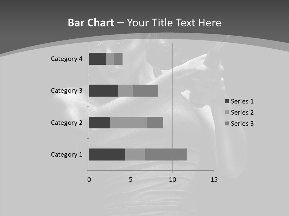 Woman Fitness Swing PowerPoint Template