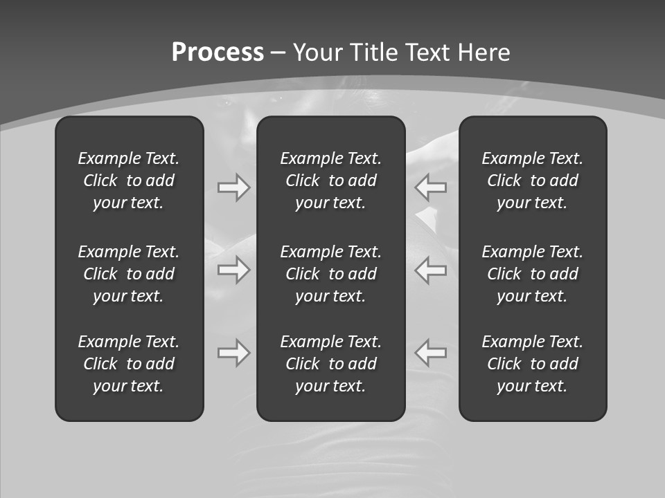 Woman Fitness Swing PowerPoint Template