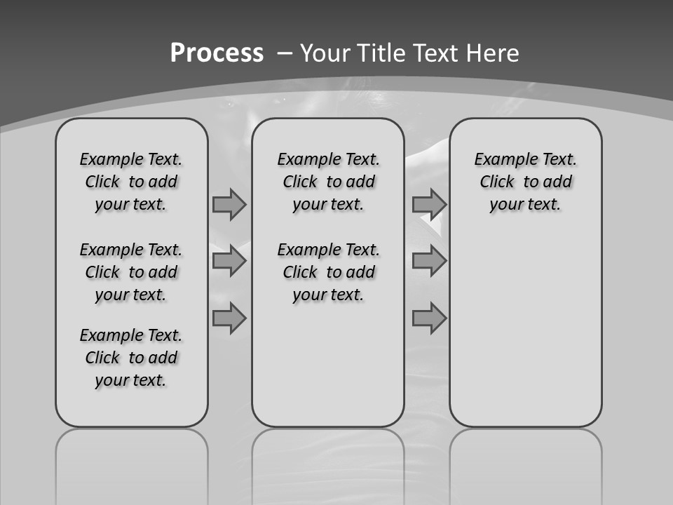 Woman Fitness Swing PowerPoint Template