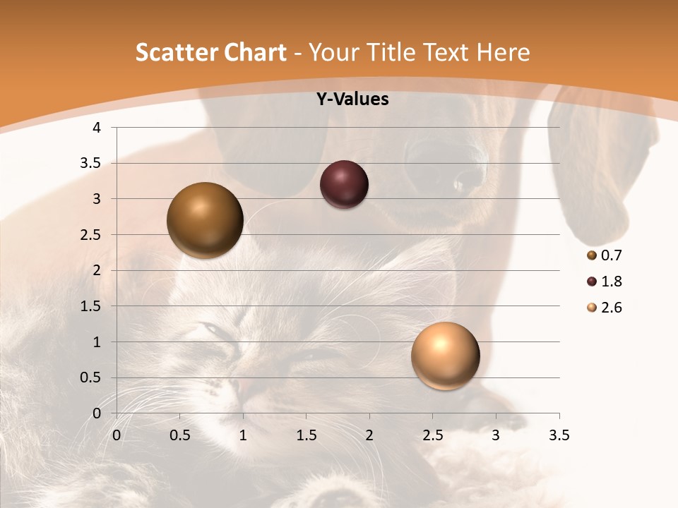 Kitten Rate Friends PowerPoint Template