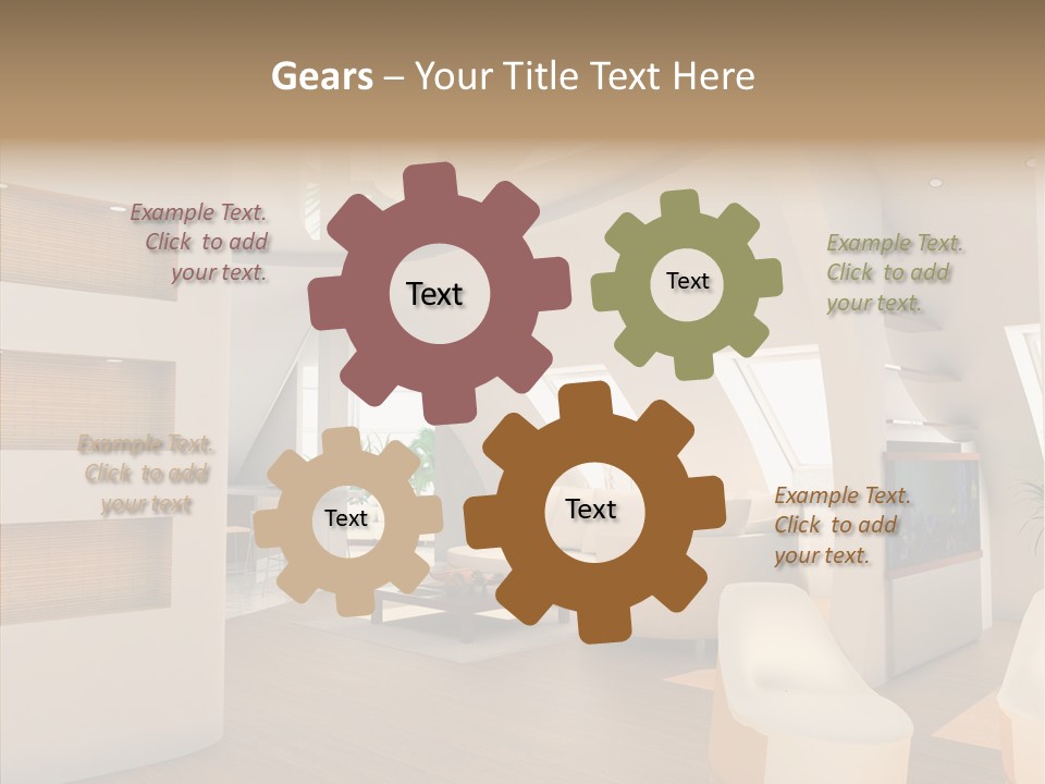 Writing Per On Corporation PowerPoint Template