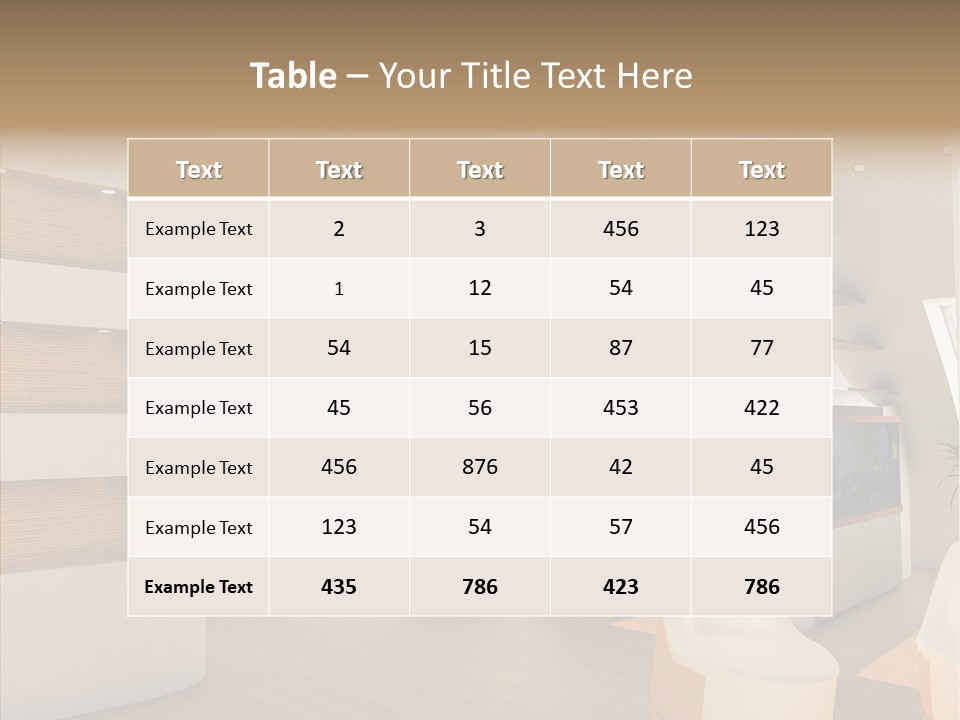 Writing Per On Corporation PowerPoint Template