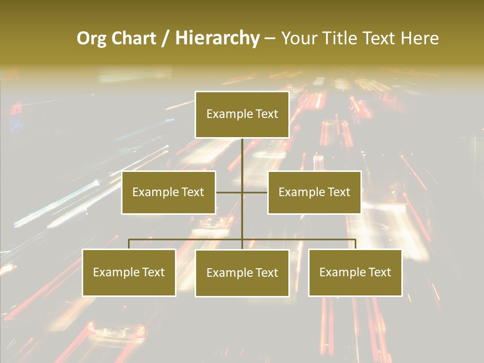 Car Nobody Driving PowerPoint Template
