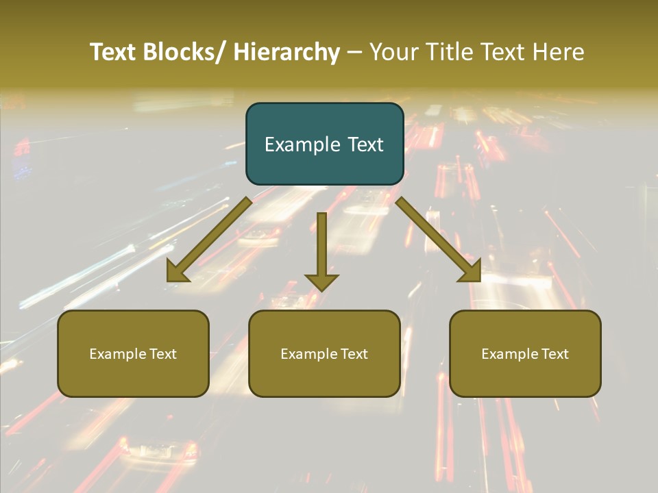 Car Nobody Driving PowerPoint Template