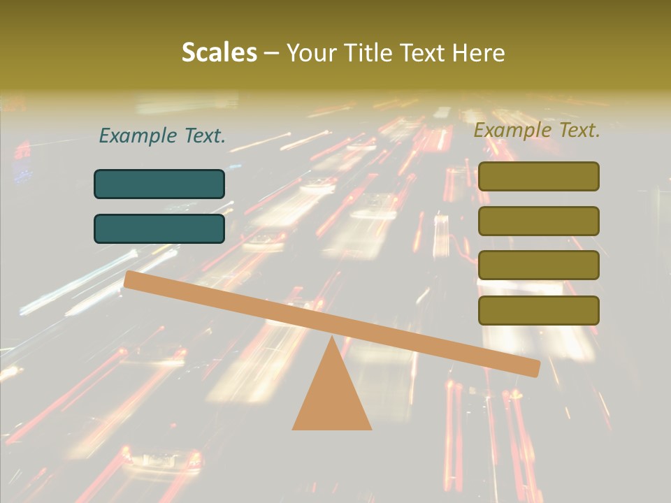 Car Nobody Driving PowerPoint Template