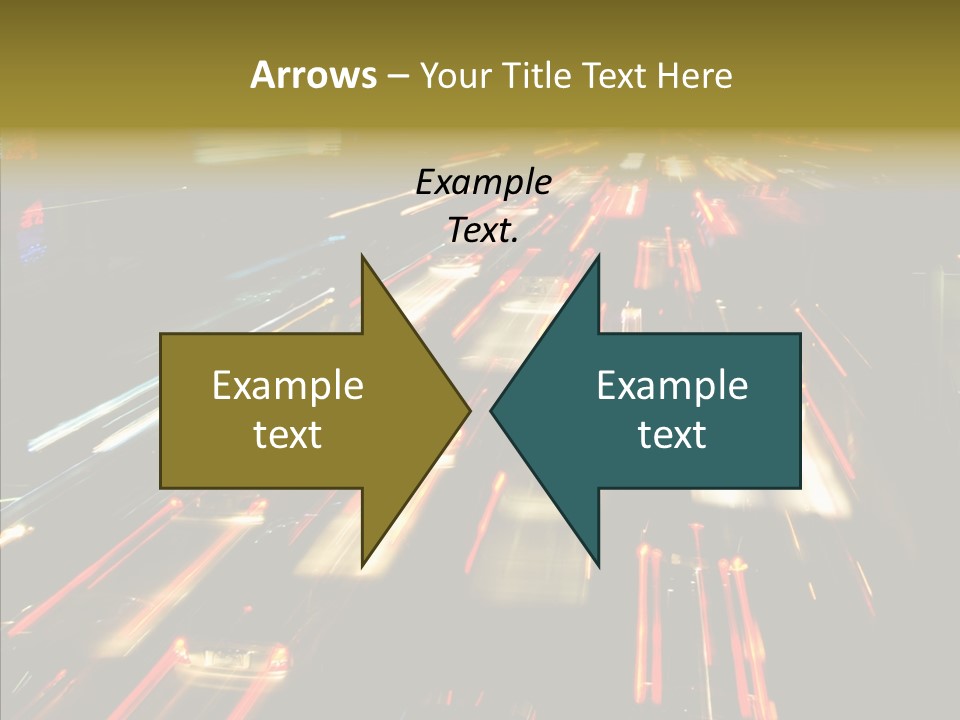 Car Nobody Driving PowerPoint Template
