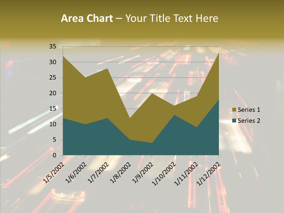 Car Nobody Driving PowerPoint Template