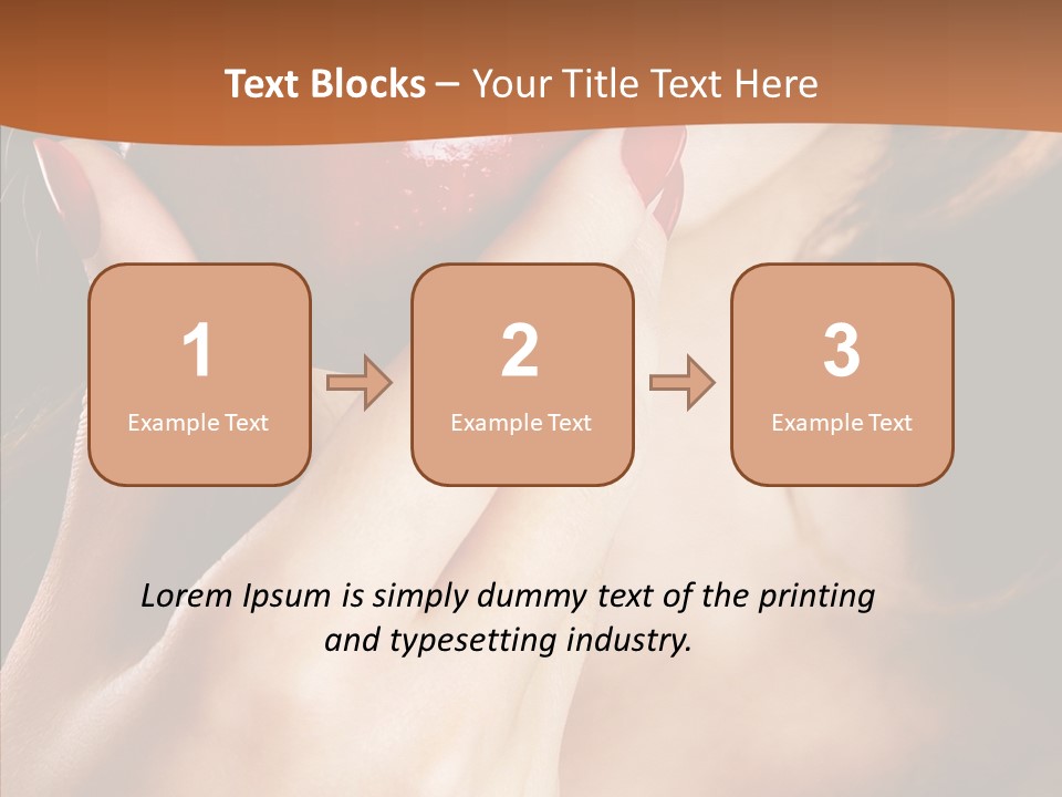 Vitamins Dentist Food PowerPoint Template