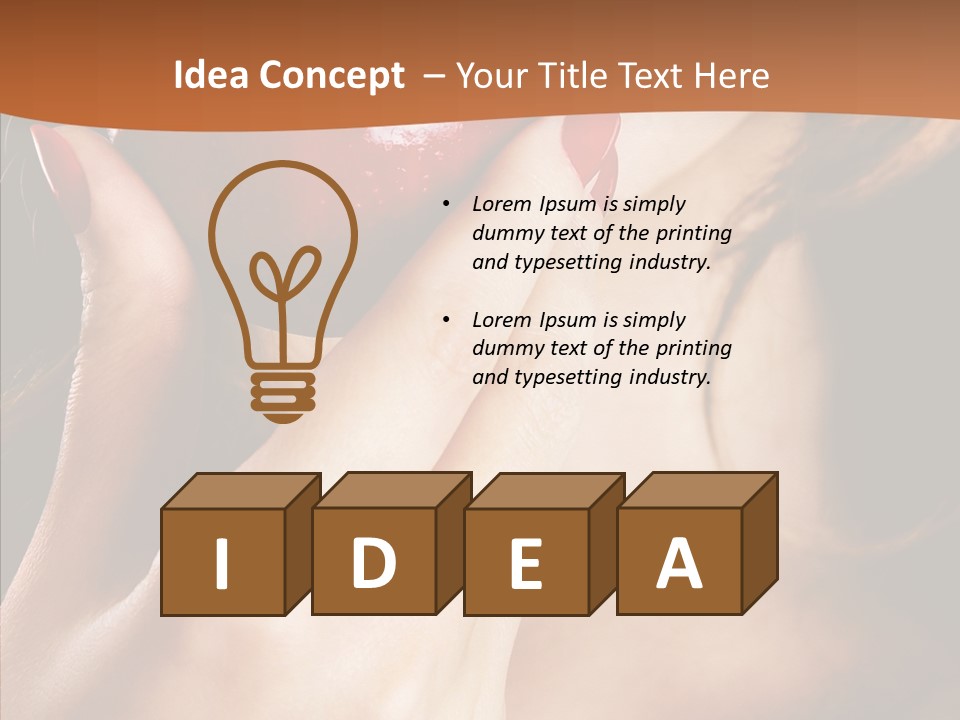 Vitamins Dentist Food PowerPoint Template