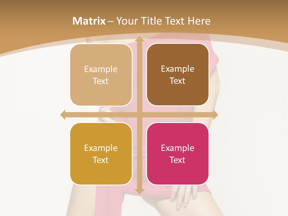 Babe Hair Wrist Let PowerPoint Template