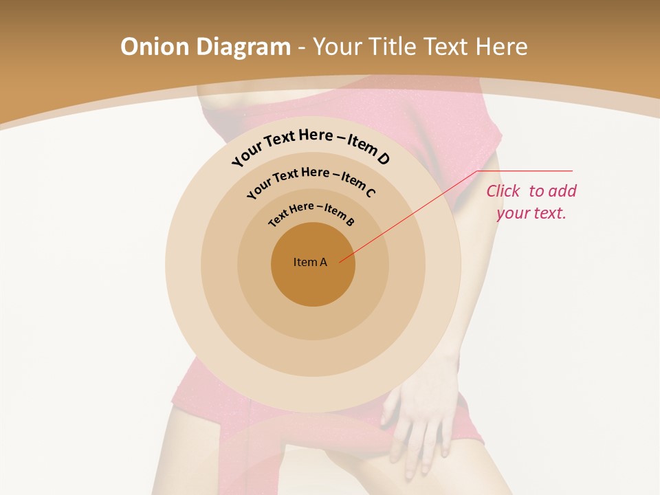 Babe Hair Wrist Let PowerPoint Template