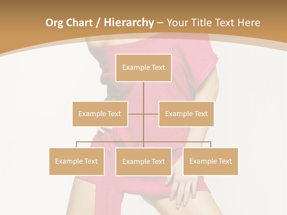 Babe Hair Wrist Let PowerPoint Template