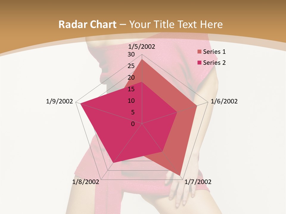 Babe Hair Wrist Let PowerPoint Template