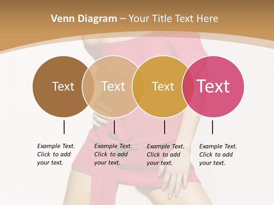 Babe Hair Wrist Let PowerPoint Template