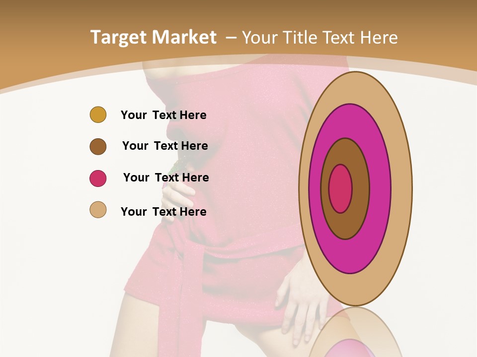 Babe Hair Wrist Let PowerPoint Template