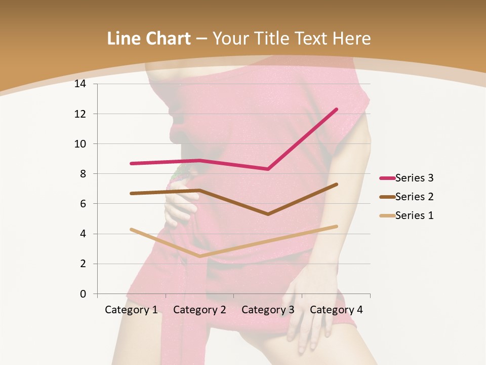 Babe Hair Wrist Let PowerPoint Template