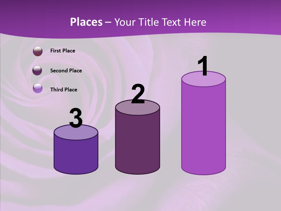 Blossom Rose Flower PowerPoint Template