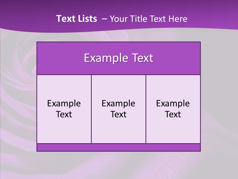 Blossom Rose Flower PowerPoint Template