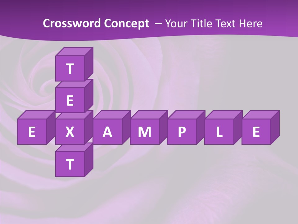 Blossom Rose Flower PowerPoint Template