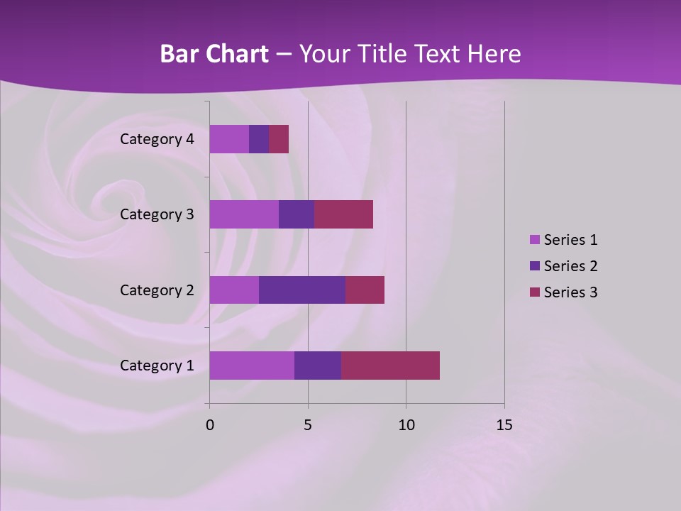 Blossom Rose Flower PowerPoint Template