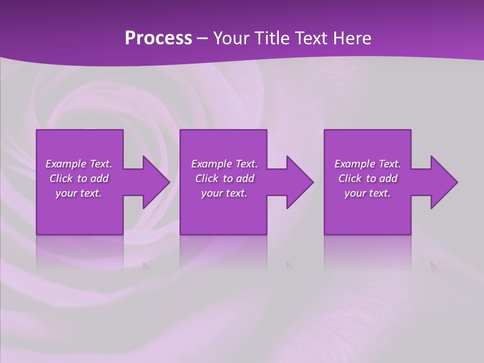 Blossom Rose Flower PowerPoint Template