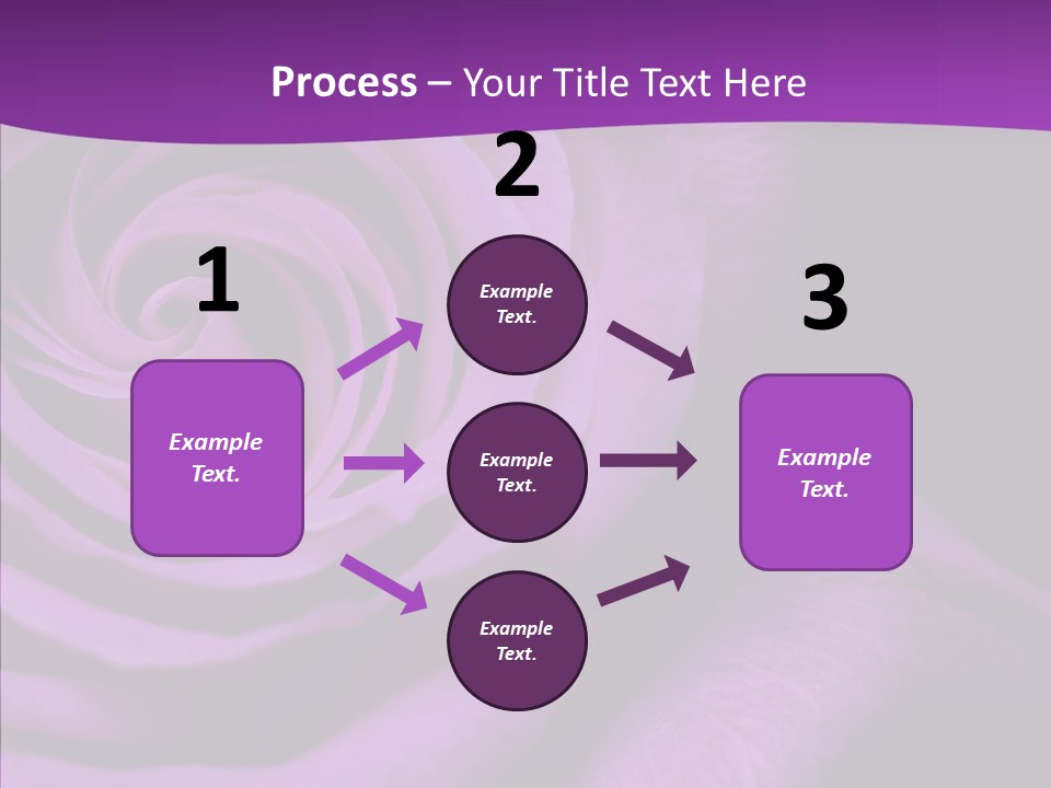 Blossom Rose Flower PowerPoint Template