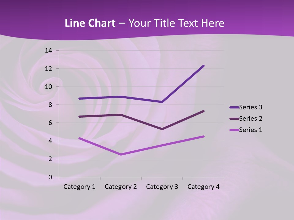 Blossom Rose Flower PowerPoint Template