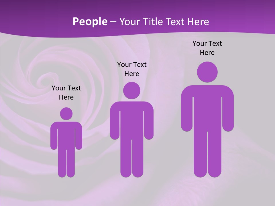 Blossom Rose Flower PowerPoint Template