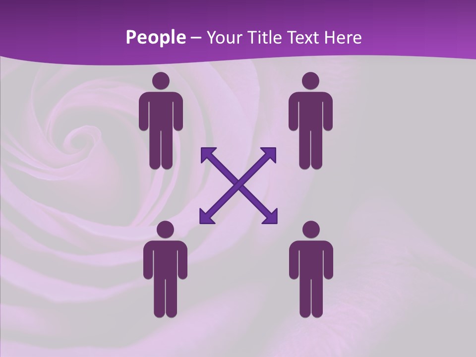 Blossom Rose Flower PowerPoint Template