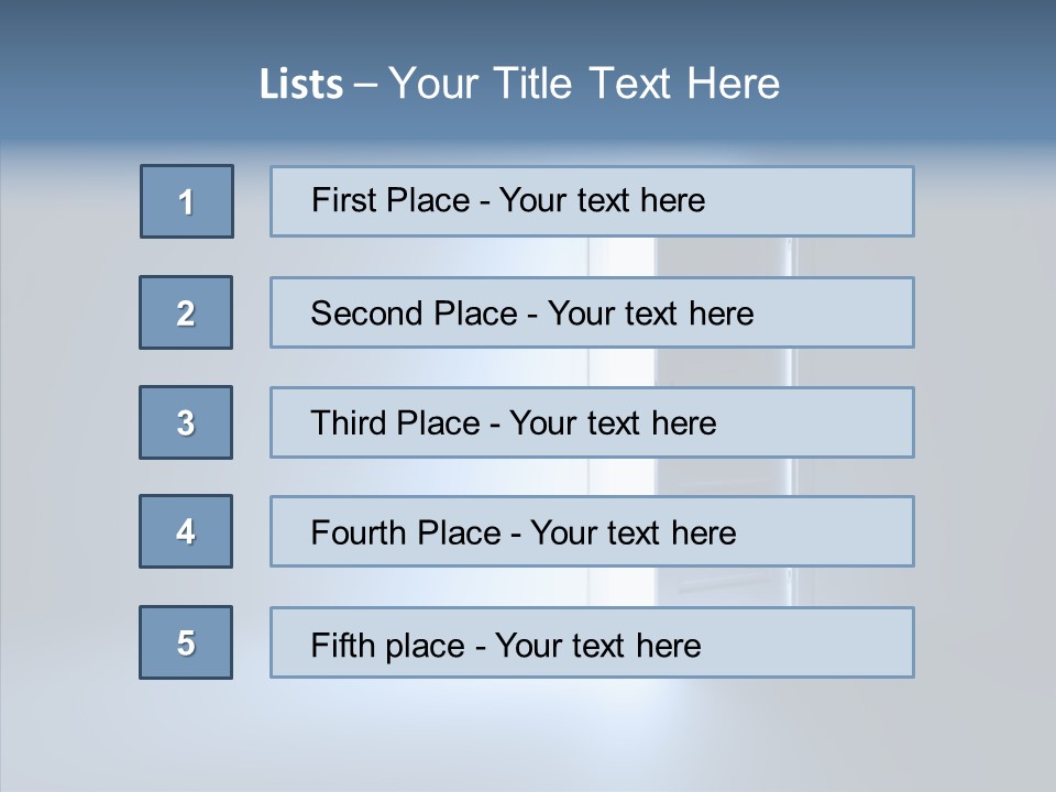 Idea Wall Light PowerPoint Template