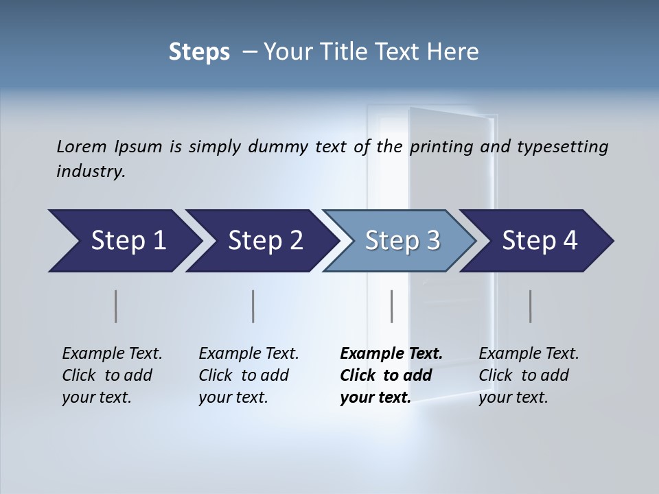 Idea Wall Light PowerPoint Template