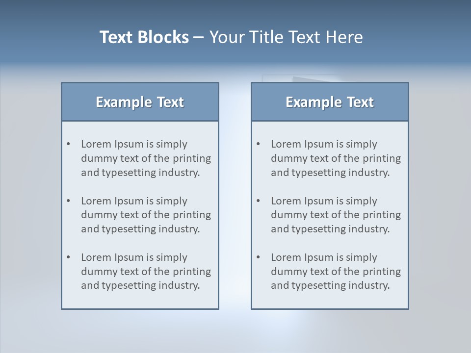Idea Wall Light PowerPoint Template