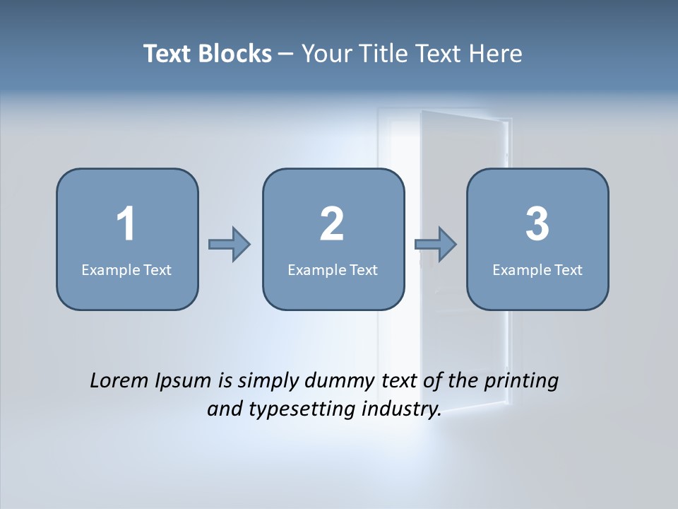 Idea Wall Light PowerPoint Template