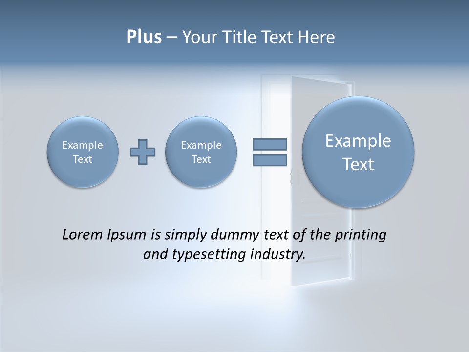 Idea Wall Light PowerPoint Template