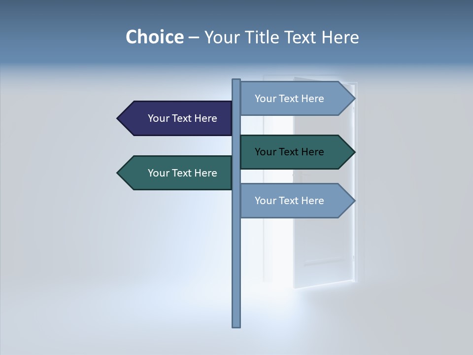 Idea Wall Light PowerPoint Template