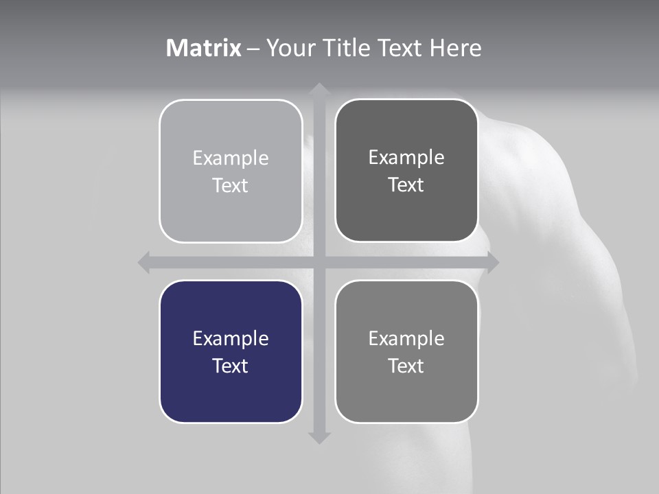 Shadow Chest Human PowerPoint Template