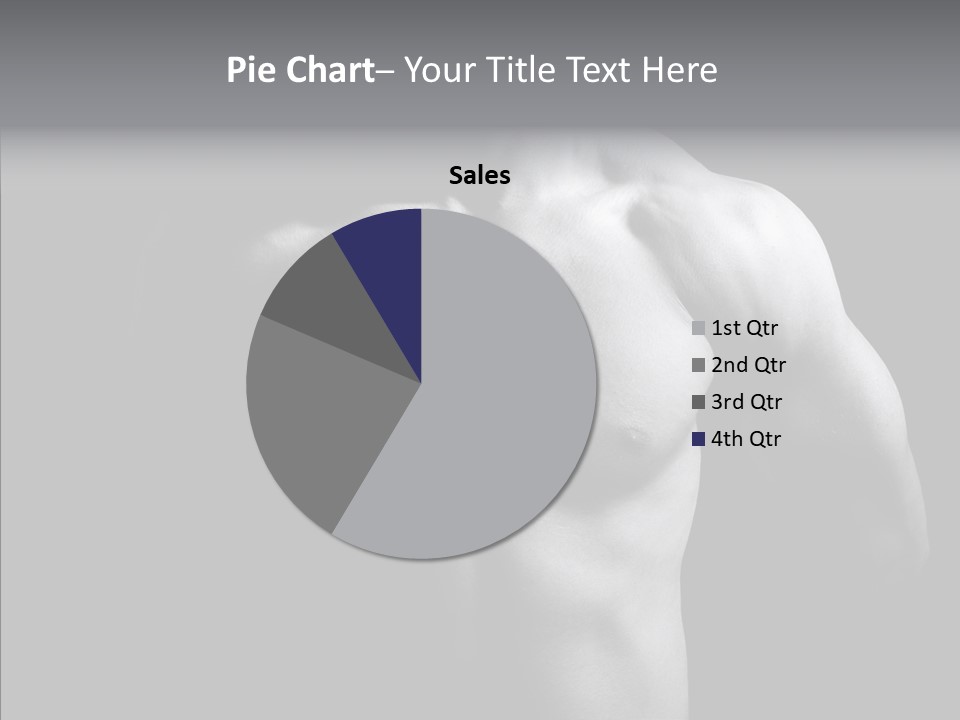 Shadow Chest Human PowerPoint Template
